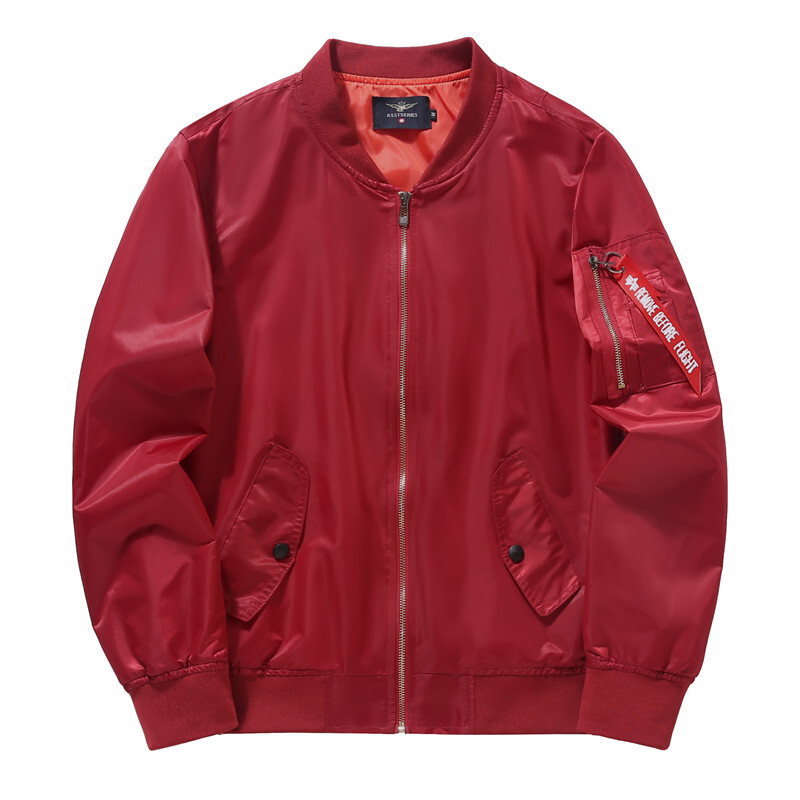 Repülő öltöny kabát, férfi baseball ruha, kerek nyakú divatos kabát dzseki, férfi ruházat