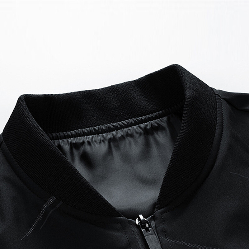 Nagy méretű 8XL Baseball dzseki Férfi Tavaszi Őszi Bomber dzsekik Divat Alkalmi O-nyak kabát Férfi Nagy Méret 8XL