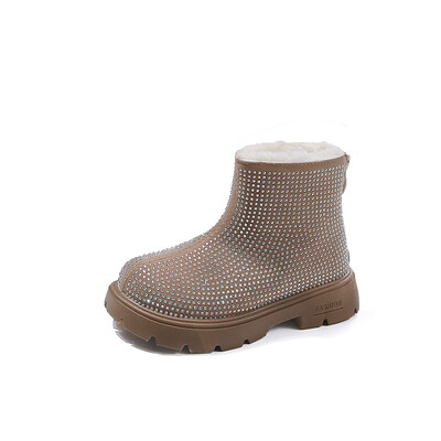 Lányok Csizmák Őszi Tél Gyerekek Divat Márka Középső Borjú Hercegnő csizmák Tipegő Gyerekcipők Csokornyakkendő Puha Talp Platform