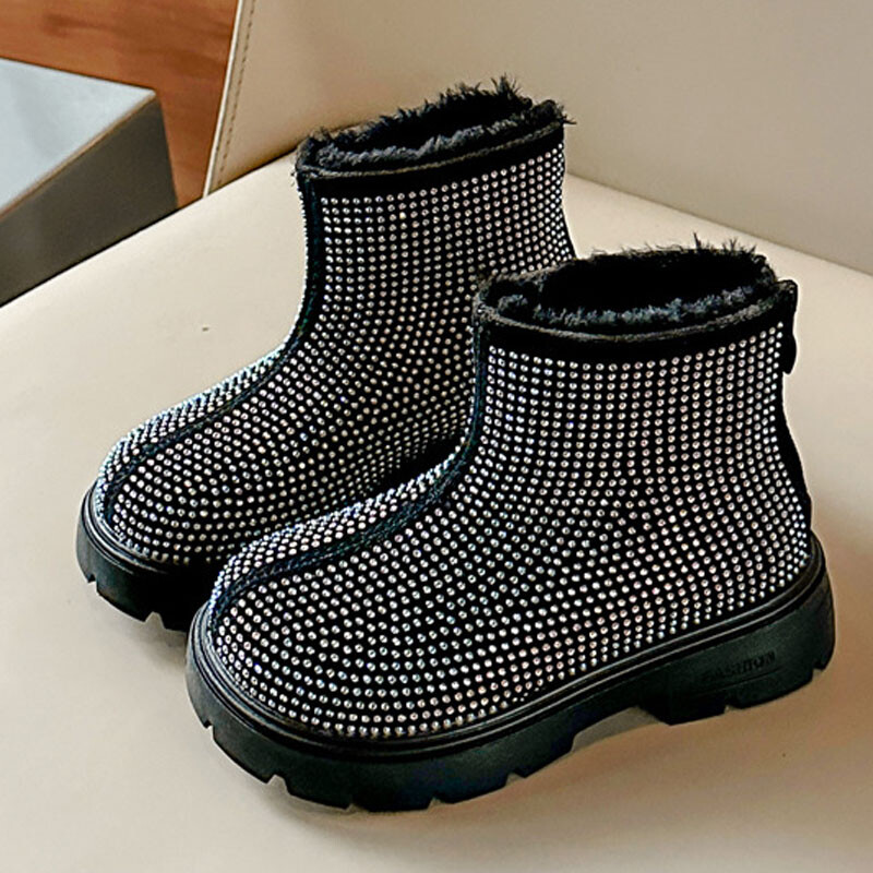 Lányok Csizmák Őszi Tél Gyerekek Divat Márka Középső Borjú Hercegnő csizmák Tipegő Gyerekcipők Csokornyakkendő Puha Talp Platform