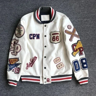 Amerikos naujo stiliaus gatvės striukė vyrų hip-hop Harajuku Heavy Industries striukė madinga universali beisbolo uniforma moteriški drabužiai