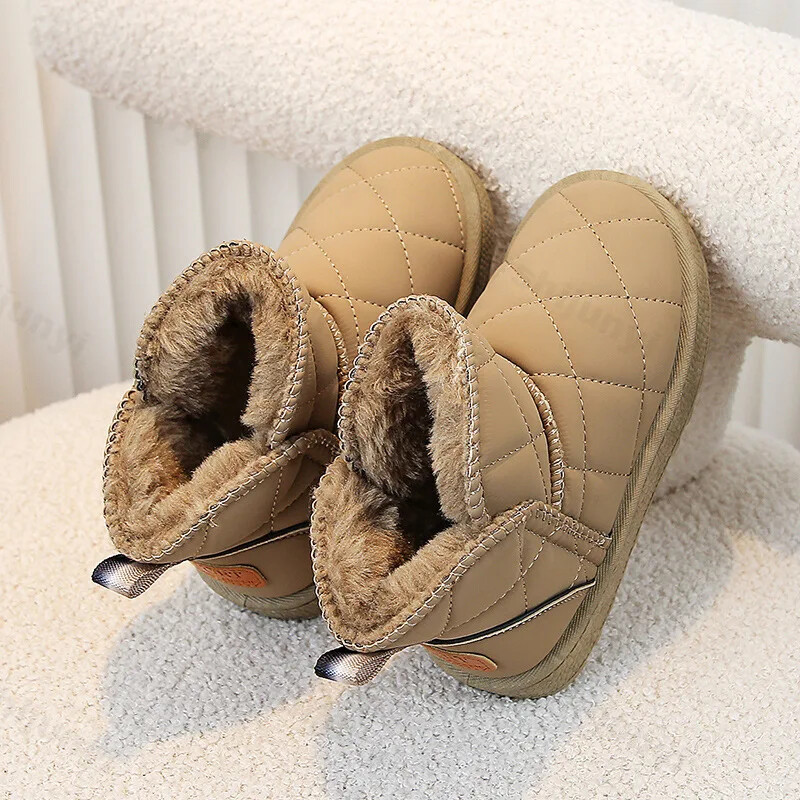 Fiúk Lányok Téli Meleg Cipők 2024 Új Gyermek hócsizmák Gyerek Alkalmi Cipők Csúszásgátló szabadtéri lábbelik plusz kasmír cipők