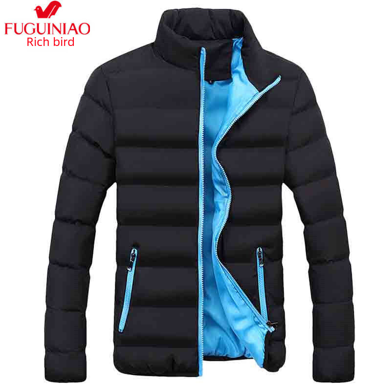 Madinga medvilninė striukė vyrams, laisvalaikio korėjietiško stiliaus apkarpyta žieminė medvilninio palto paminkštinta striukė studentams