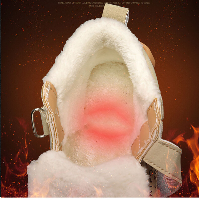 Talvised lumesaapad lastele 2024 Trend Fashion Plush puuvillased kingad Paksud soojad teismeliste kunstkarusnahast saapad lastele