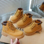 Παιδικά παπούτσια Μόδα Δερμάτινα Άνετα Παιδικά Κοντά Μποτάκια Φθινόπωρο Χειμώνας Αγόρια Αθλητικά Τρέξιμο Κορίτσια Casual Snow Ankle Boots