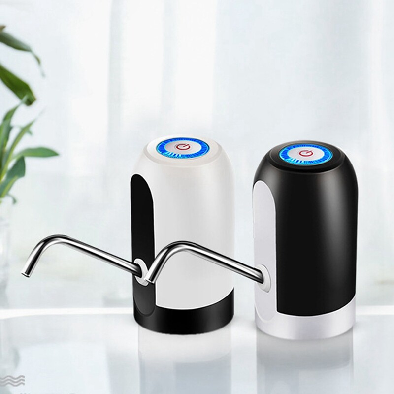 Vizes palack szivattyú USB töltés Automata elektromos vízadagoló szivattyú palack vízszivattyú egy kattintásos kapcsoló ivás