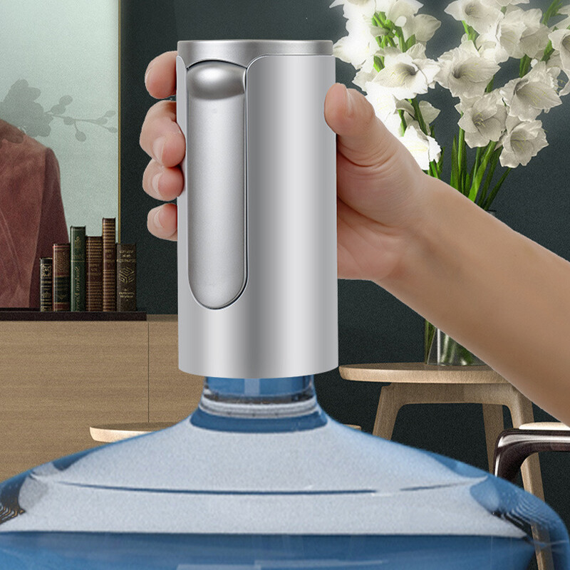 Skaitmeninis ekranas vandens siurblys, vandens balionėlis buteliui, USB automatinis elektrinis vandens galonų butelio siurblys gėrimo dozatorius