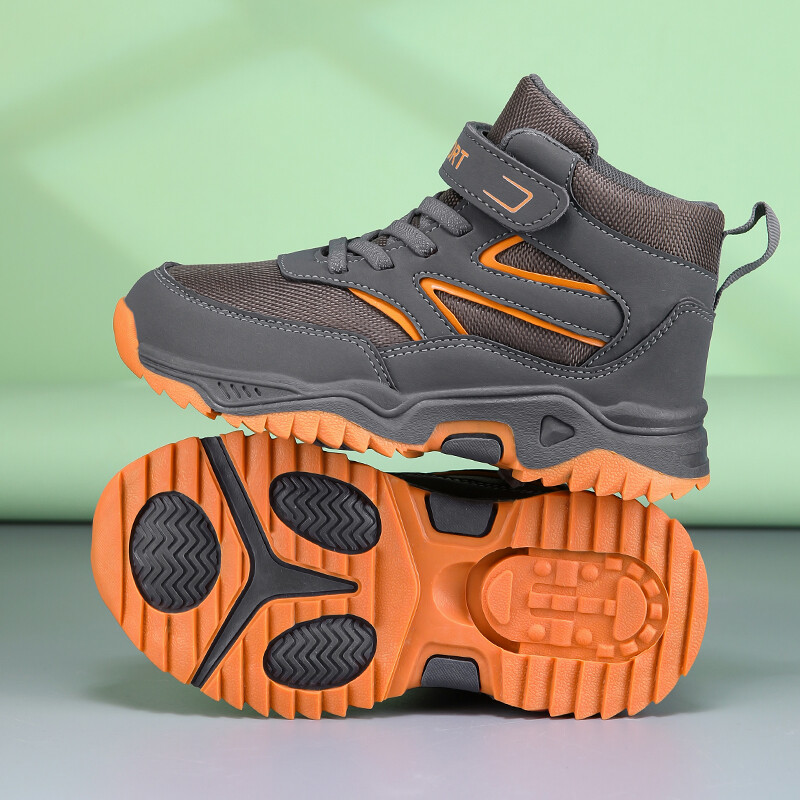 Kültéri fiúcsizma gyerekcipő őszi téli túracipő gyerek sport kiváló minőségű bokacsizma fiú cipőhöz 4-13 éves korig