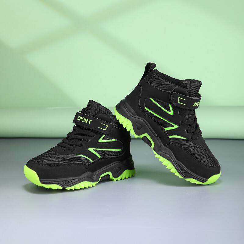 Kültéri fiúcsizma gyerekcipő őszi téli túracipő gyerek sport kiváló minőségű bokacsizma fiú cipőhöz 4-13 éves korig