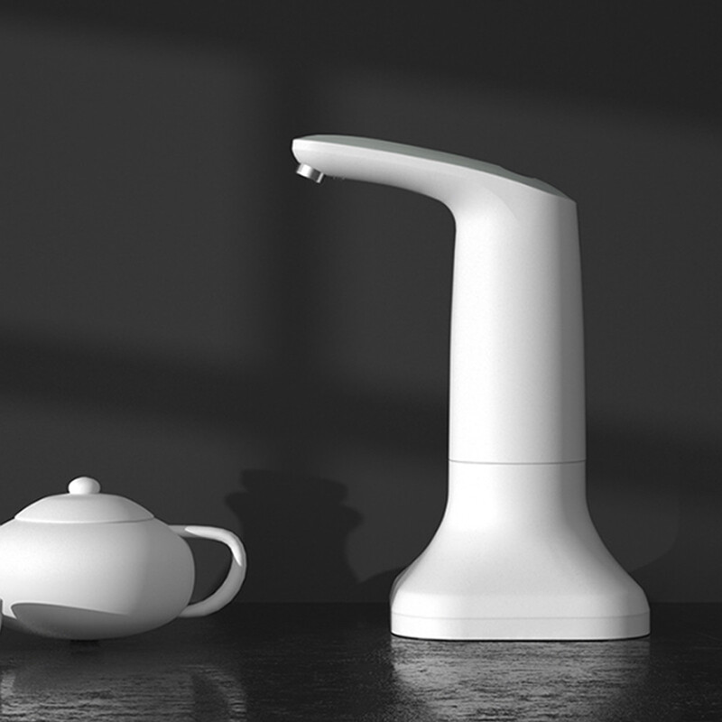 Elektromos intelligens vizespalack-adagoló, hordozható automata ivóvízszivattyú alappal és LED-es éjszakai lámpával