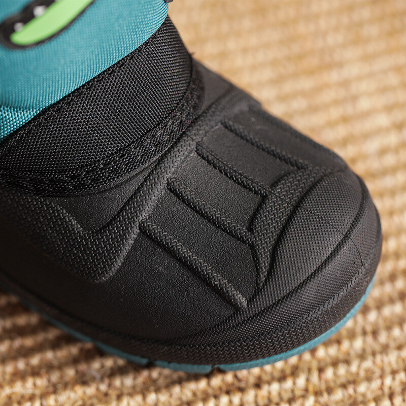 Ziemas bērni Sniega zābaki Zēni Meitenes Silti Ūdensnecaurlaidīgi Slēpošanas Zābaki Mazulim Jauki Karikatūra Dinozauru Apdrukas Augstie Zābaki