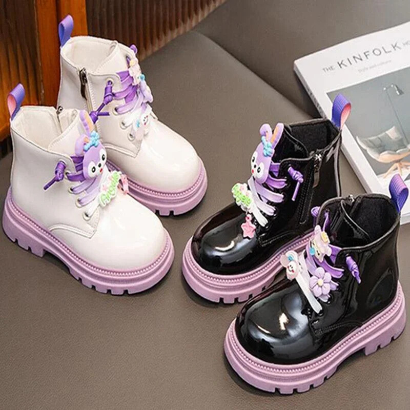 Lánybaba Csizmák Alkalmi tavaszi őszi sport futócipők Téli tornacipők Rajzfilm Nyúl Princess Gyerekcipők Tipegő Cipők EU26-36