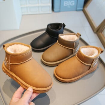 Baby Casual Boots Μόδα Παιδιά Αγόρια Κορίτσια Snow Boots Παιδικά παπούτσια για τρέξιμο Μάρκα Αθλητικά Λευκά Παπούτσια Παιδικά Αθλητικά ΠαπούτσιαPlus μέγεθος 21-36