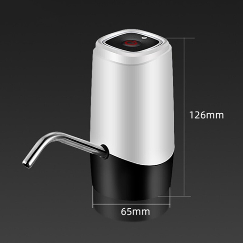 Automata elektromos vízszivattyú USB töltő vízadagoló háztartási konnektor csaptelep Szerszámok vízszivattyú készülék fekete