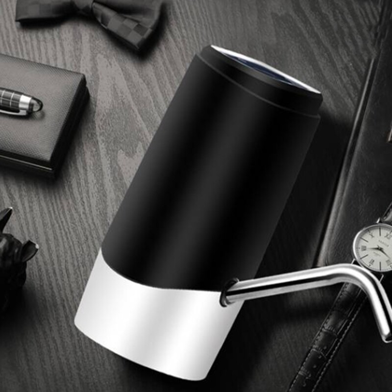 Automata elektromos vízszivattyú USB töltő vízadagoló háztartási konnektor csaptelep Szerszámok vízszivattyú készülék fekete