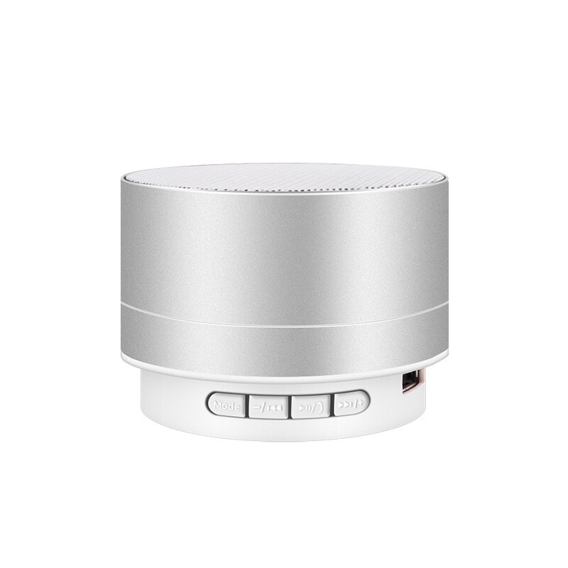 A10 metalinis Bluetooth garso mobilusis telefonas nešiojamasis kompiuteris žemųjų dažnių garsiakalbis mini mažas plieninis patrankas belaidė kortelė maža garsiakalbis