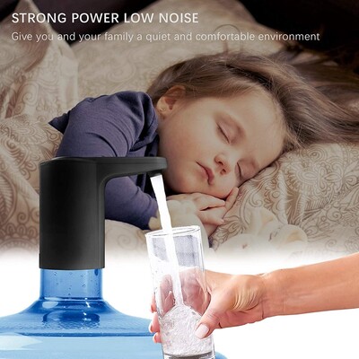 Geriausiai parduodamas 5 galonų vandens dozatorius – vandens siurblys 5 galonų buteliui, vandens ąsočio siurblys USB įkraunamas universalus automatinis