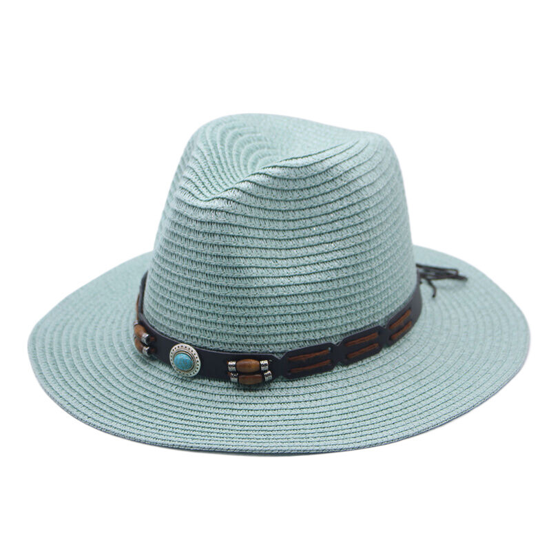 Ārējās tirdzniecības pavasara un vasaras vīriešu un sieviešu pāris cilindru cepure saules aizsardzības saules cepure āra ceļojumu cepure ar lielu malu saulessargu salmu cepure