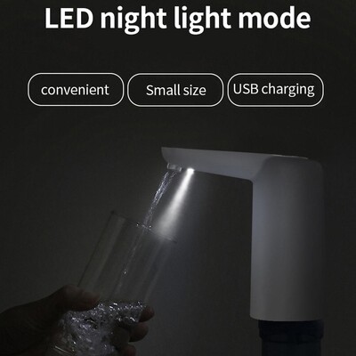 Buitinis elektrinis vandens butelio siurblys USB Lengvai montuojamas lauko stovyklavietėje