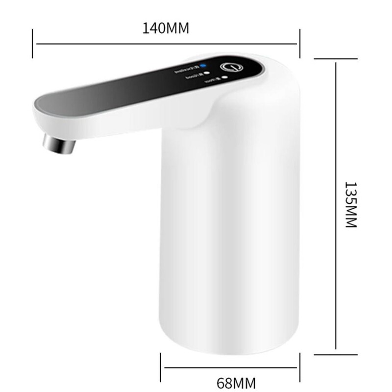 Buitinis elektrinis vandens butelio siurblys USB Lengvai montuojamas lauko stovyklavietėje