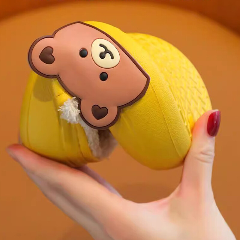 Jaunas ūdensizturīgas un neslīdošas biezas zoles bērnu kokvilnas čības ar samta rudens un ziemas ādas virsmu kokvilnas apavi