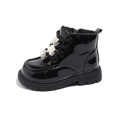 2-18 ani Fete Cizme Martin căptușite Toamnă Iarnă Noi Flori Bej Fete Pantofi Bumbac Negru Moda Copii Cizme Pantofi