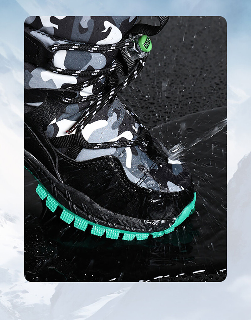 Ziemas plīša sniega zābaki meitenēm Biezi silti, mākslīgās kažokādas kokvilnas apavi Ūdensizturīgi pretslīdoši pusaudžu meiteņu sniega zābaki