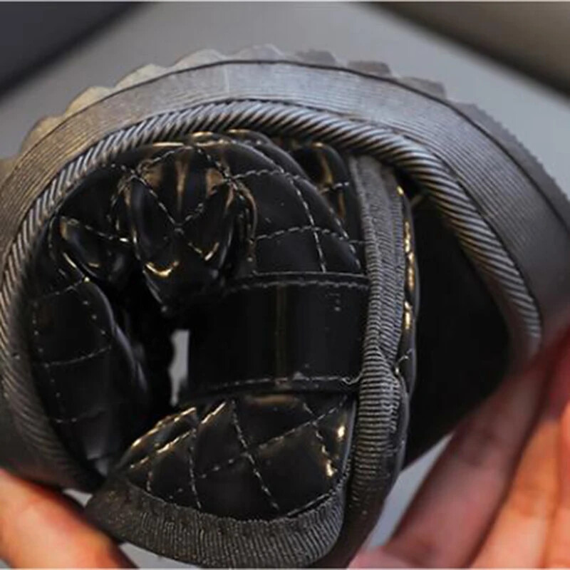 Žieminiai batai vaikams Mergaičių medvilniniai batai madingi pliušiniai šilti mergaičių batai sniego vaikams Vaikiški studentų batai neslystantys