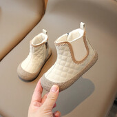 Jaunas meiteņu īsi zābaki sānos rāvējslēdzējs Modes jauki apaļš purngals japāņu stila bērnu zābaki Krāsai pieskaņoti mīksti bērnu princešu zābaki