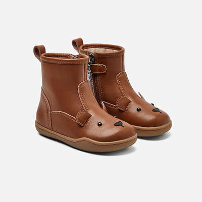 Mo Dou Baby Tipegő Cipők Lányok Princess Eredeti Tehénbőr Csizmák Őszi Téli Marhabőr Boka Martin Gyermek Gyerek Csizmák Puha