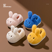 Vaikiškos medvilninės šlepetės rudeniui ir žiemai neslystančios mergaitės mielos animacinių filmų berniukų namuose kūdikiams patogi kalėdinė dovana