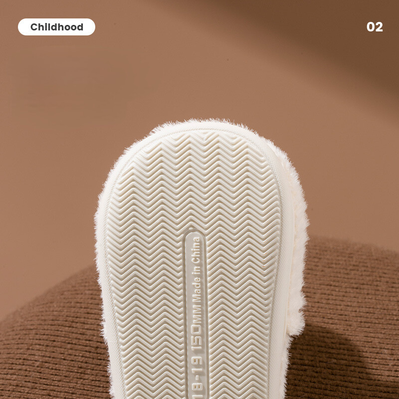 Vaikiškos medvilninės šlepetės rudeniui ir žiemai neslystančios mergaitės mielos animacinių filmų berniukų namuose kūdikiams patogi kalėdinė dovana