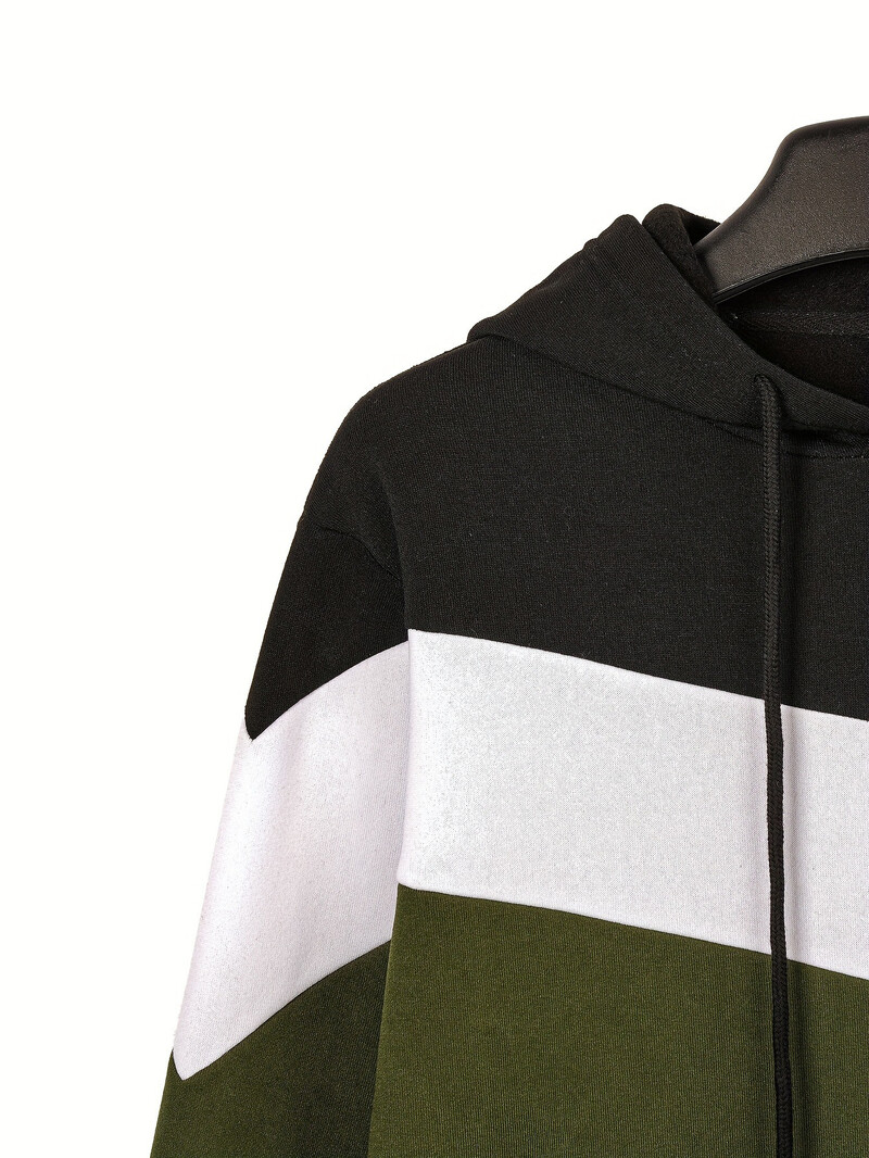 2024. gada spot ārējās tirdzniecības rudens un ziemas jauna stila džemperis ar kapuci, kas atbilst krāsai sporta un atpūtas otu jaka