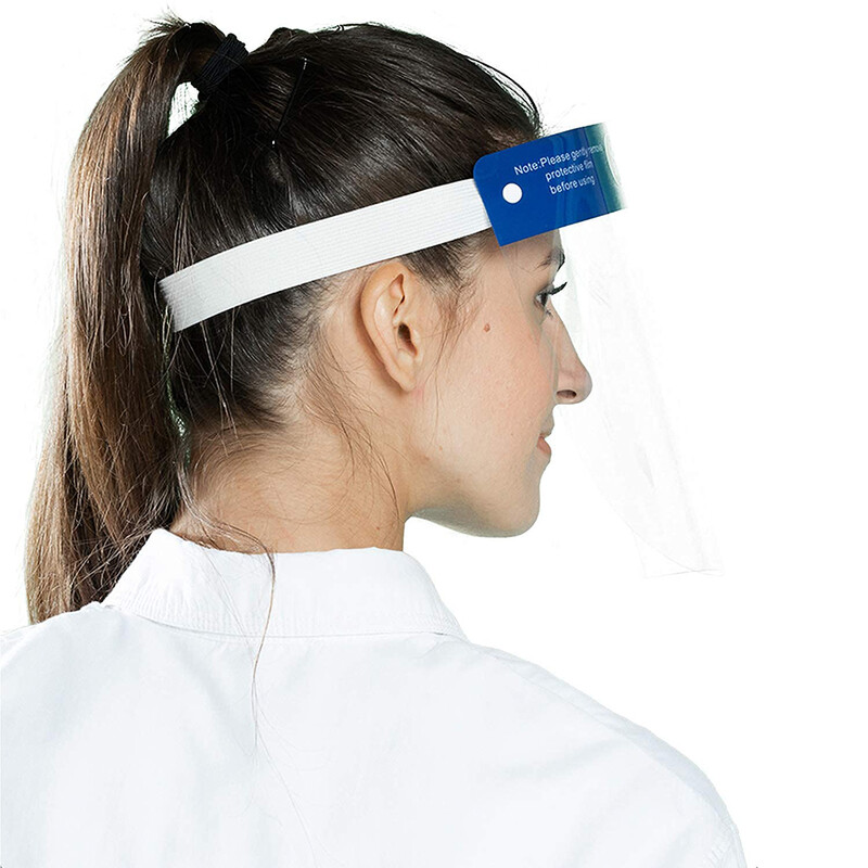 Daugkartinio naudojimo veido skydelis, apsauginė izoliacinė kaukė nuo skysčių purslų, purslų nepraleidžiantis ekranas, skaidrus veido dangtelis virtuvės įtaisas