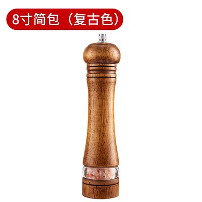 Gumi fa sóbors daráló üvegablakkal Intelligens fűszerező daráló Tiszta fűszeres sódaráló