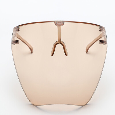 Skaidri veido apsauga nuo purslų kaukė Apsauginiai akiniai Apsauginiai akiniai Stikliniai akiniai nuo saulės Visą veidą dengiantis sferinis lęšis