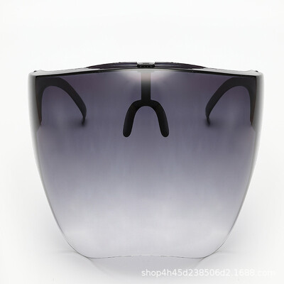 Skaidri veido apsauga nuo purslų kaukė Apsauginiai akiniai Apsauginiai akiniai Stikliniai akiniai nuo saulės Visą veidą dengiantis sferinis lęšis