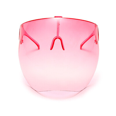 Skaidri veido apsauga nuo purslų kaukė Apsauginiai akiniai Apsauginiai akiniai Stikliniai akiniai nuo saulės Visą veidą dengiantis sferinis lęšis