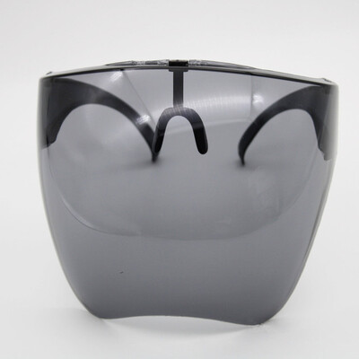 Skaidri veido apsauga nuo purslų kaukė Apsauginiai akiniai Apsauginiai akiniai Stikliniai akiniai nuo saulės Visą veidą dengiantis sferinis lęšis