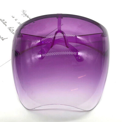 Skaidri veido apsauga nuo purslų kaukė Apsauginiai akiniai Apsauginiai akiniai Stikliniai akiniai nuo saulės Visą veidą dengiantis sferinis lęšis