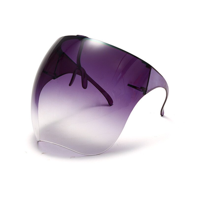 Skaidri veido apsauga nuo purslų kaukė Apsauginiai akiniai Apsauginiai akiniai Stikliniai akiniai nuo saulės Visą veidą dengiantis sferinis lęšis