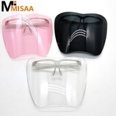 Apsauginė kaukė Universalūs nuo purslų automobilių priedai Viso veido kaukė Patvari veido apsauga, permatomi automobilio akiniai