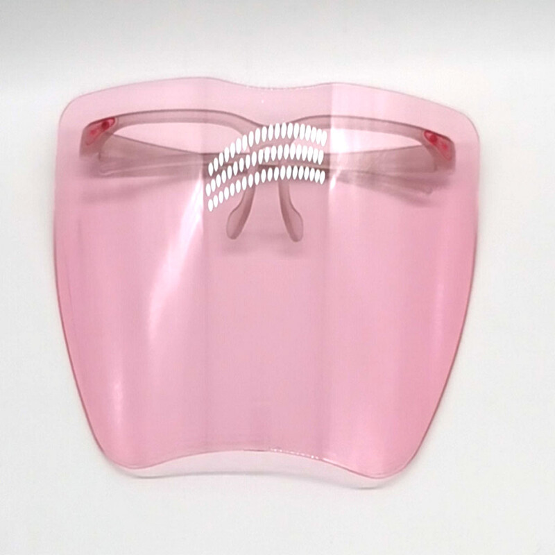 Apsauginė kaukė Universalūs nuo purslų automobilių priedai Viso veido kaukė Patvari veido apsauga, permatomi automobilio akiniai