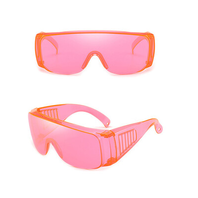 FOENIXSONG Mood Päikeseprillid Meeste Prillid Naistele Tööprillid Sinine Läbipaistev Punane Roosa Silmakaitse Prillid