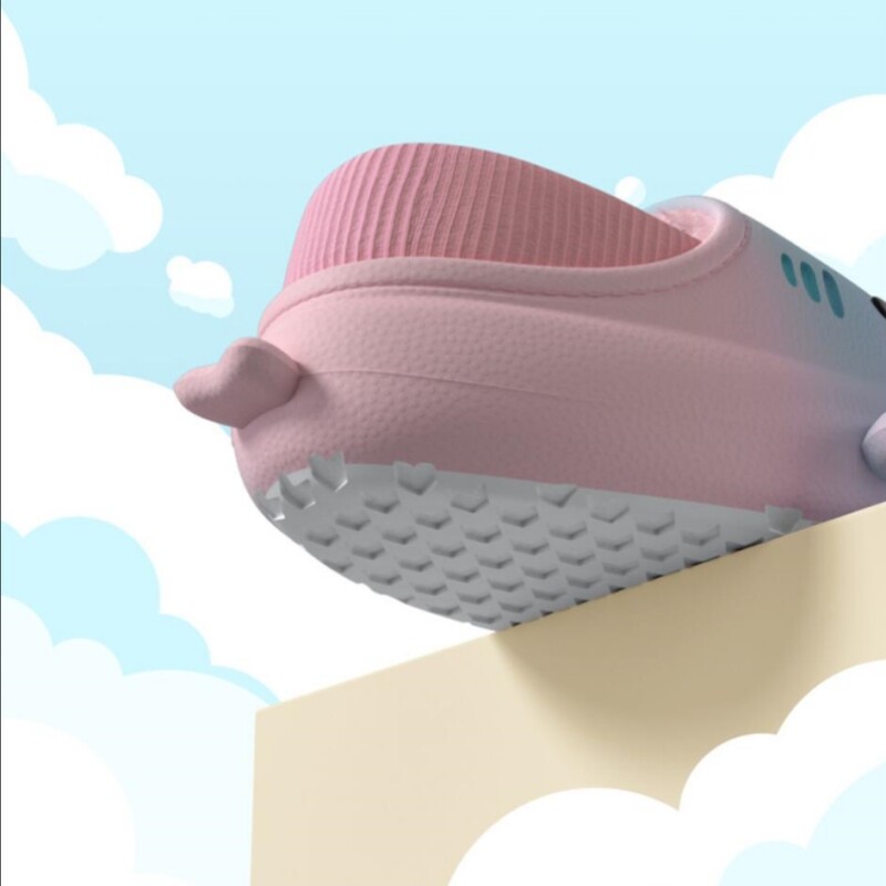Ziemas Jauki Bērnu EVA haizivju Čības Meitenes Mīkstas Iekštelpu Mājas Kokvilnas Sandales Zēniem Neslīdoši Biezi Slaidi Bērni Ūdensnecaurlaidīgi Apavi