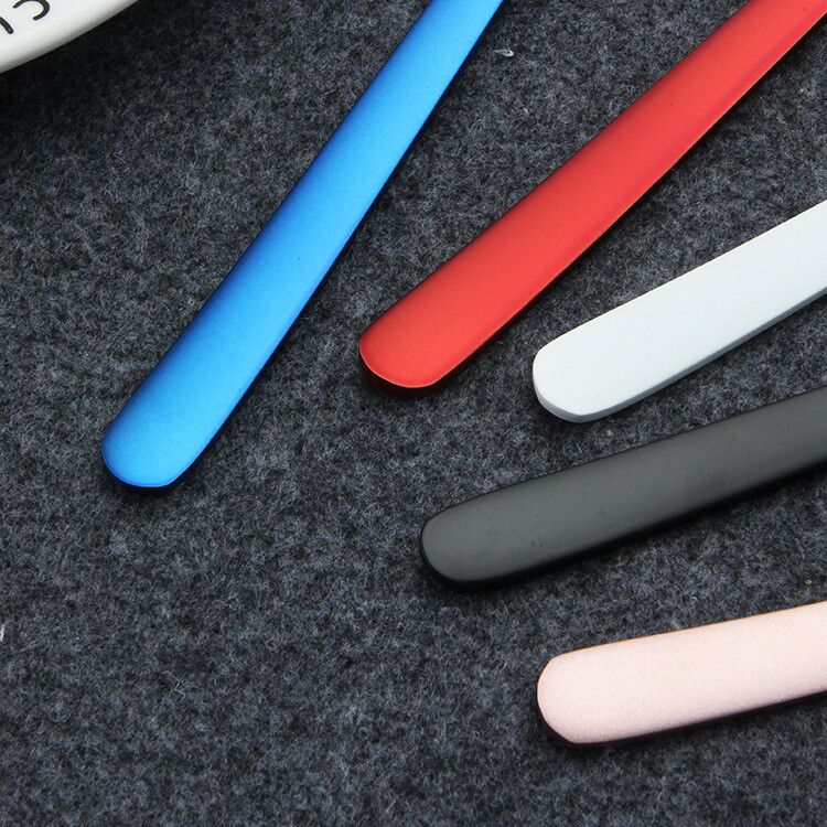 18/10 Κορεατικά chopsticks φαγητού από ανοξείδωτο χάλυβα Σετ κουταλιών Αντιολισθητικά ξυλάκια μακράς λαβής Σετ επιδόρπιο κουτάλια σερβίτσιο