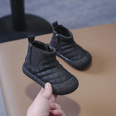 Χειμερινές μπότες για μωρά αγόρια για κορίτσια για εξωτερικούς χώρους Μπότες χιονιού βελούδινα παιδικά βαμβακερά παπούτσια Αντιολισθητικά παιδικά casual παπούτσια Βρεφικά παπούτσια για νήπια