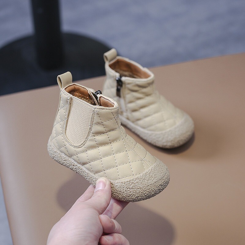 Χειμερινές μπότες για μωρά αγόρια για κορίτσια για εξωτερικούς χώρους Μπότες χιονιού βελούδινα παιδικά βαμβακερά παπούτσια Αντιολισθητικά παιδικά casual παπούτσια Βρεφικά παπούτσια για νήπια