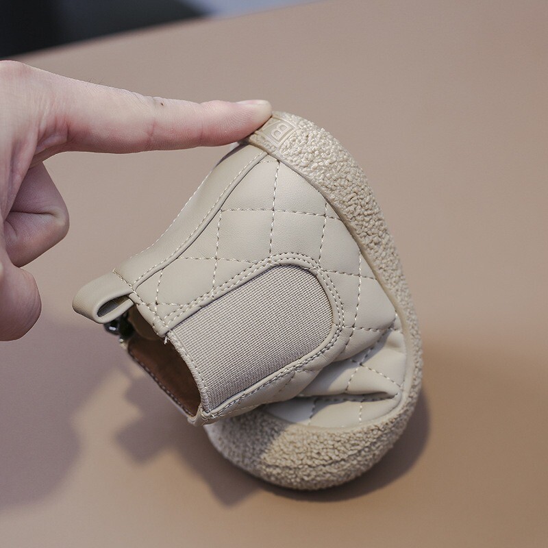 Χειμερινές μπότες για μωρά αγόρια για κορίτσια για εξωτερικούς χώρους Μπότες χιονιού βελούδινα παιδικά βαμβακερά παπούτσια Αντιολισθητικά παιδικά casual παπούτσια Βρεφικά παπούτσια για νήπια