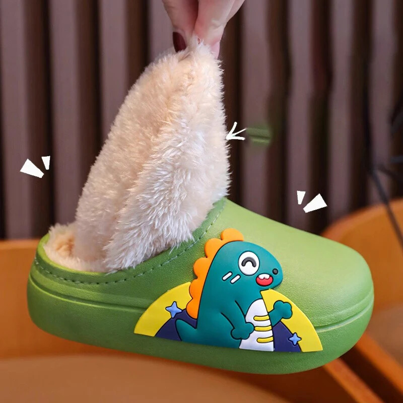 Mazuļu kokvilnas čības rudenim un ziemai mājās Ūdensizturīgas un plīša biezākas, modernas un jaukas gan zēniem, gan meitenēm